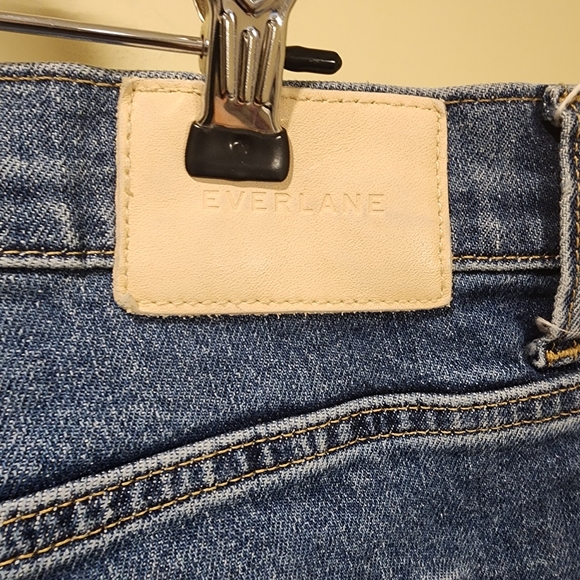 Everlane The Cheeky Jean Women's Blue Jeans 34 Crop - Picture 4 of 10